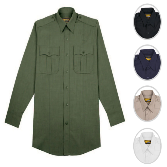 [LS88-XL-CUSTOMIZED] Ryno Gear Rynoflex Uniform Long Sleeve Shirts