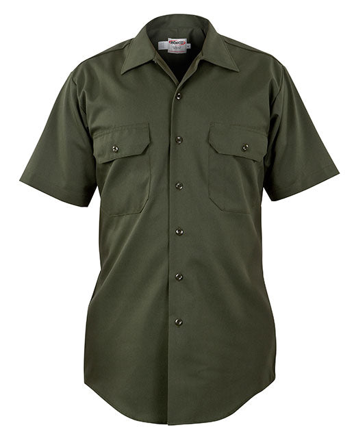 Elbeco Men's LA County Sheriff  Class B Short Sleeve Uniform Shirt – Forest Green