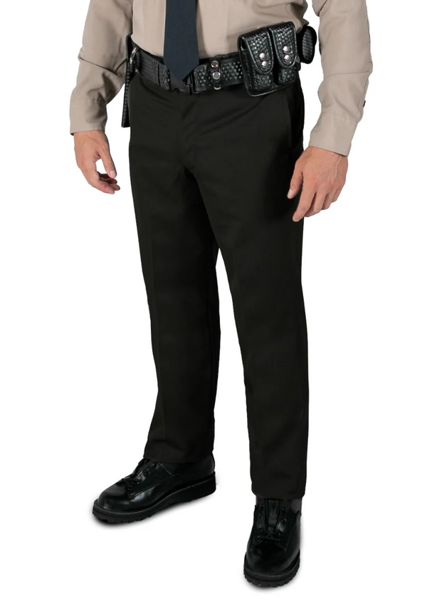 [P401-36-CUSTOMIZED] Sinatra Black Medium Weight Uniform Pants - Regular Cut
