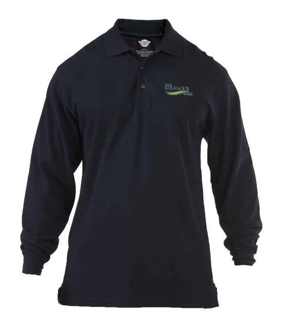 First Class Men's Long Sleeve Tactical Jersey Polo Shirt (LPS400)