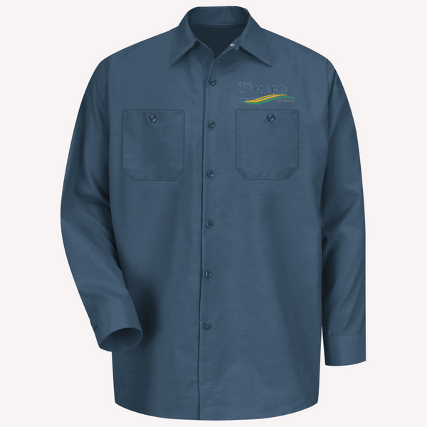 RedKap Men's Long Sleeve Industrial Work Shirt (SP14)