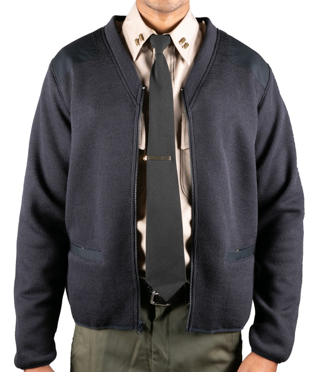 Unisex Fleece-Lined Zip Front Sweater – Sinatra Uniform