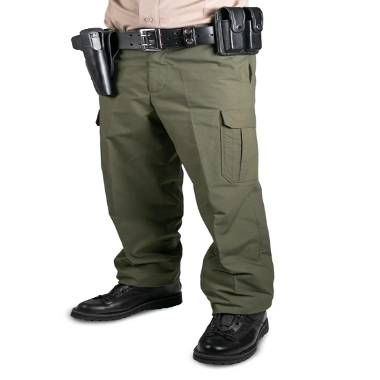[P305-36-CUSTOMIZED] Sinatra LASD Poly-Cotton Rip-Stop Class B Green Pants