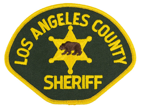 Los Angeles County Sheriff Shoulder Patch (3 3/4" X 4 5/8")