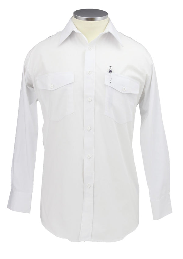 EMT White Long Sleeve Uniform Shirts