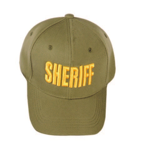 Sheriff Cap with Gold ID