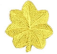 First Class Major Pin Insignia Pair (Small)