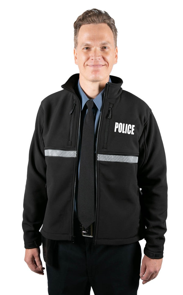 Ryno Gear Softshell Fleece Jacket (Police ID)