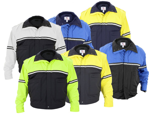 Two Tone Bike Jackets with Removable Liner