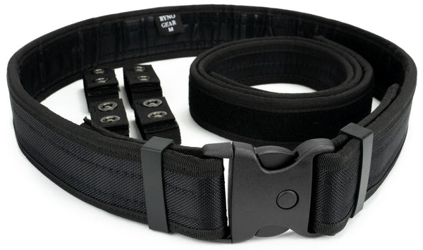 2.25" Nylon Duty Belt Combo with Keepers and Underbelt