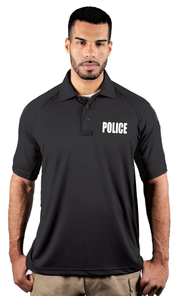 Men's Tactical Short Sleeve Polo (Police ID)