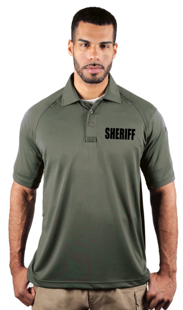 Men's Tactical Short Sleeve Polo (Sheriff ID)