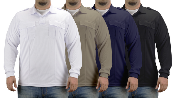 Ryno Gear Pro-Dry Long Sleeve Shirt with Two Pockets