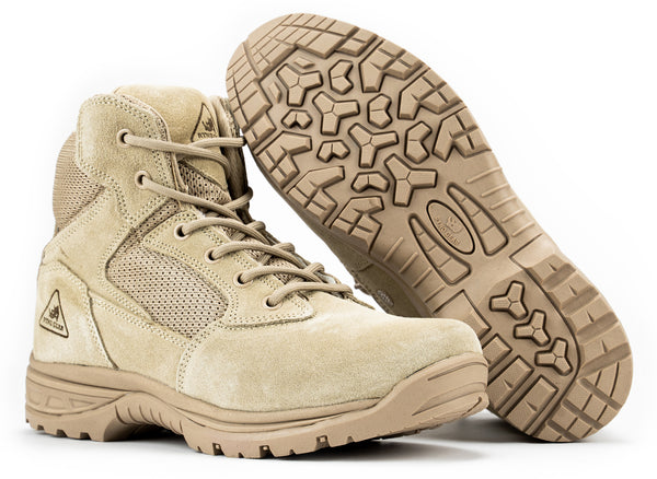 CoolMax Tactical Combat Boots (Beige)