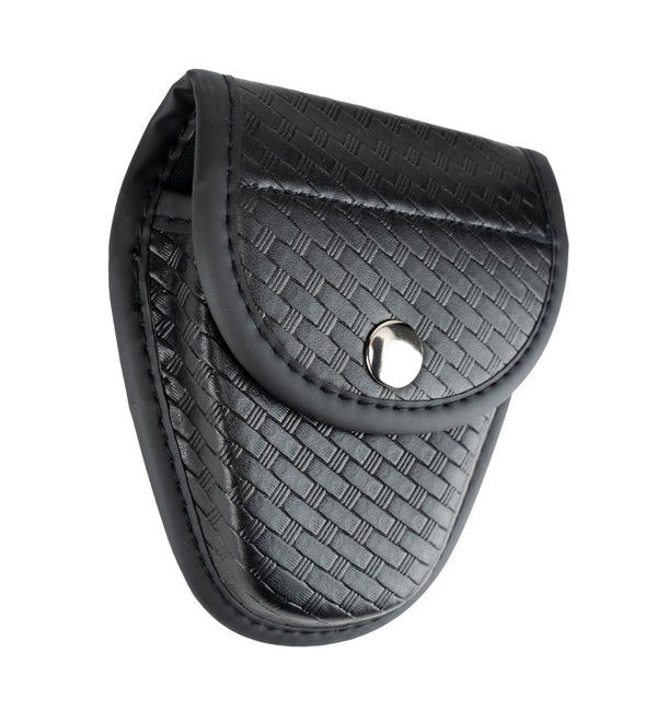 Basket Weave Synthetic Leather Handcuff Holder