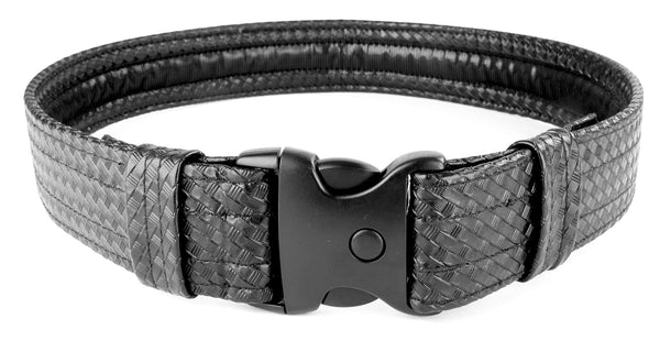 2.25" Synthetic Leather Duty Belt with Plastic Buckle