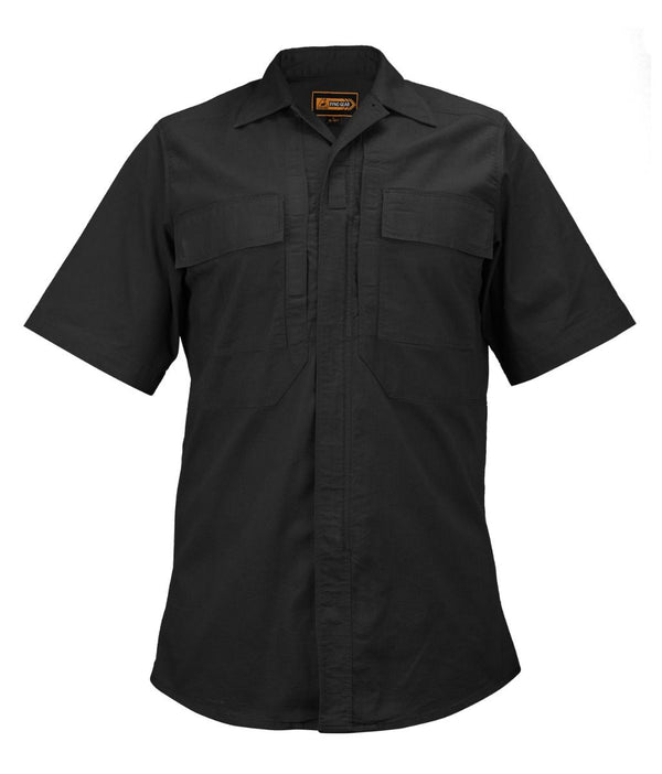 Tactical Poly Cotton Rip-Stop BDU Short Sleeve Shirt with Stretch