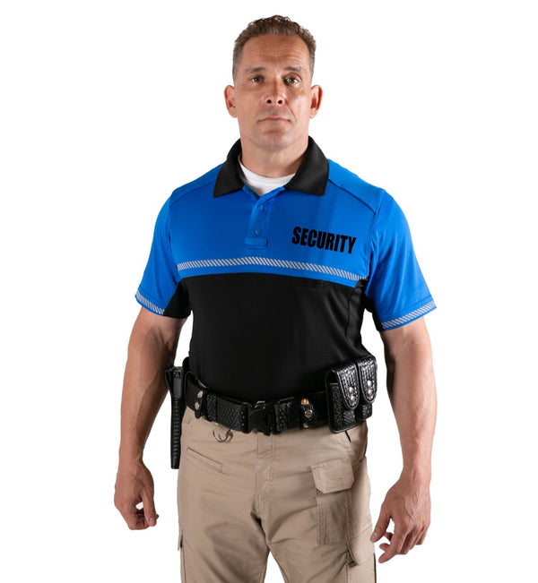 Ryno Gear 100% Polyester Jersey Knit Security Bike Patrol Short Sleeve Polo Shirts